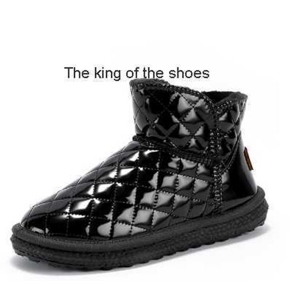 22 mdesigner new waterproof snow boots women's fur integrated plush cotton shoes small fragrant 23, Black
22 mdesigner new waterproof snow boots women's fur integrated plush cotton shoes small fragrant 23, Black