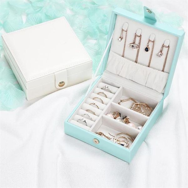leather jewelry box storage organizer necklace bracelet earring case holder gift portable travel jewelry ornaments organizer238k, Pink;blue
leather jewelry box storage organizer necklace bracelet earring case holder gift portable travel jewelry ornaments organizer238k, Pink;blue