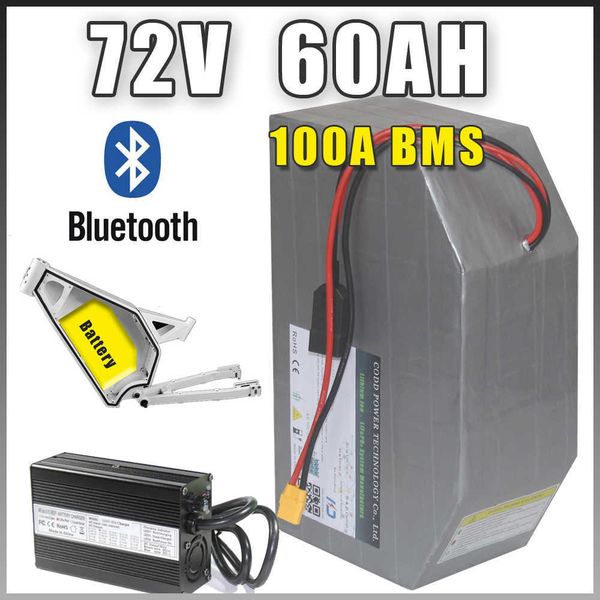 72v 60ah bomber electric bike frame polygon battery pack with 100a/200a bluetooth bms 5a charger
72v 60ah bomber electric bike frame polygon battery pack with 100a/200a bluetooth bms 5a charger