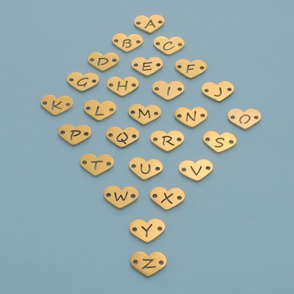 charms fnixtar 26pcs 1212mm mirror polish stainless steel heart letter initials alphabet connector charm for braid bracelets 230320, Bronze;silver
charms fnixtar 26pcs 1212mm mirror polish stainless steel heart letter initials alphabet connector charm for braid bracelets 230320, Bronze;silver