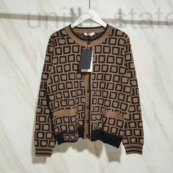 women's knits & tees designer high version quality classic letter jacquard pocket design temperament round neck thin knit jacket size s, White
women's knits & tees designer high version quality classic letter jacquard pocket design temperament round neck thin knit jacket size s, White