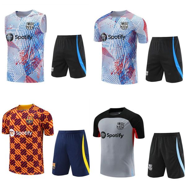ansu fati camisetas de football tracksuit kit 22/23/24 barcelona short sleeve vest barca boys lewandowski f. de jong training suit chandal f, Black;yellow
ansu fati camisetas de football tracksuit kit 22/23/24 barcelona short sleeve vest barca boys lewandowski f. de jong training suit chandal f, Black;yellow