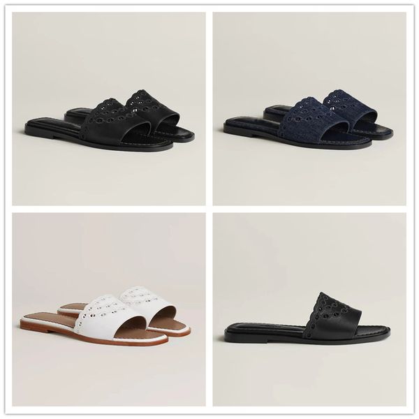 famous brand summer luxury gaelle sandals shoes women embroidery slippers calfskin leather brown black white easy wear lady comfort beach sl
famous brand summer luxury gaelle sandals shoes women embroidery slippers calfskin leather brown black white easy wear lady comfort beach sl