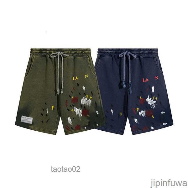 2023 designer men's womens shorts lanvins summer pants cotton hand painted luxury sweatpant splash ink graffiti casual loose short slee, White;black
2023 designer men's womens shorts lanvins summer pants cotton hand painted luxury sweatpant splash ink graffiti casual loose short slee, White;black