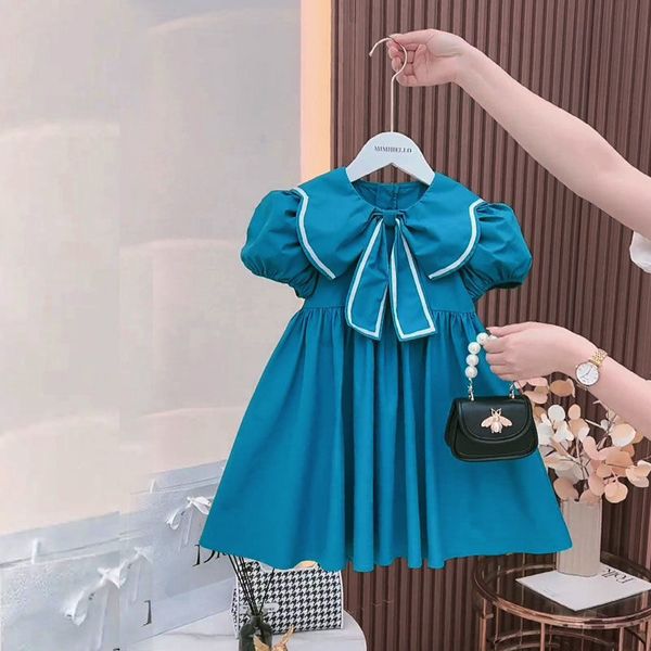 girl's dresses baby girls dress summer blue cute puff sleeves elegant princess dress with flowers bow tie birthday party clothes 1-6 ye, Red;yellow
girl's dresses baby girls dress summer blue cute puff sleeves elegant princess dress with flowers bow tie birthday party clothes 1-6 ye, Red;yellow