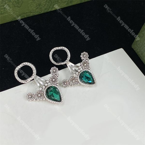 chic floral emerald stud women flower hoop earrings ladies interlocking letter eardrops with box party wedding birthday gift, Golden;silver
chic floral emerald stud women flower hoop earrings ladies interlocking letter eardrops with box party wedding birthday gift, Golden;silver