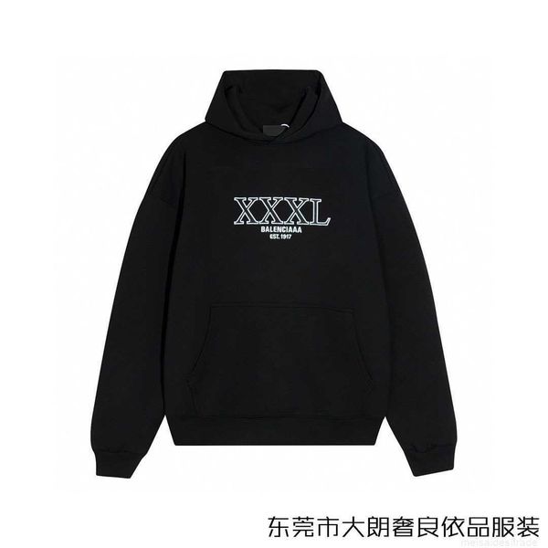 plush t shirt designer luxury coats balciga the correct version of paris autumn winter xl letter pullover hoodie street casual versatile swe, Black
plush t shirt designer luxury coats balciga the correct version of paris autumn winter xl letter pullover hoodie street casual versatile swe, Black