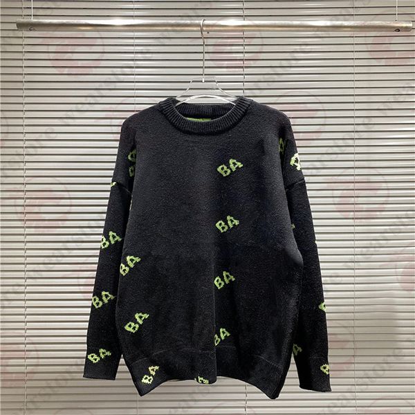2023 mens womens designers ba sweaters pullover men hoodie long sleeve sweater sweatshirt embroidery knitwear man clothing winter clothes #c, Black
2023 mens womens designers ba sweaters pullover men hoodie long sleeve sweater sweatshirt embroidery knitwear man clothing winter clothes #c, Black