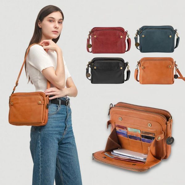 stuff sack's threelayer pu leather crossbody shoulder bag ladies zip satchel s sling clutches purse handbag 230317
stuff sack's threelayer pu leather crossbody shoulder bag ladies zip satchel s sling clutches purse handbag 230317