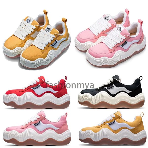 designer shoes men sneakers canvas women heyday shoes platform triple wavy bread shoe thick soled rubber trainers stitching sneaker, Black
designer shoes men sneakers canvas women heyday shoes platform triple wavy bread shoe thick soled rubber trainers stitching sneaker, Black