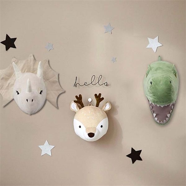wall decor ins nordic animal head dinosaur wall decor elephant deer hanging mount stuffed animal plush toy princess doll nursery room 230317
wall decor ins nordic animal head dinosaur wall decor elephant deer hanging mount stuffed animal plush toy princess doll nursery room 230317