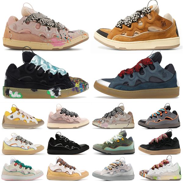 luxury plate-forme casual shoes for men woman lace-up leather curb summer outdoor pairs designer sneakers multicolor thick bottom dhgate pla
luxury plate-forme casual shoes for men woman lace-up leather curb summer outdoor pairs designer sneakers multicolor thick bottom dhgate pla
