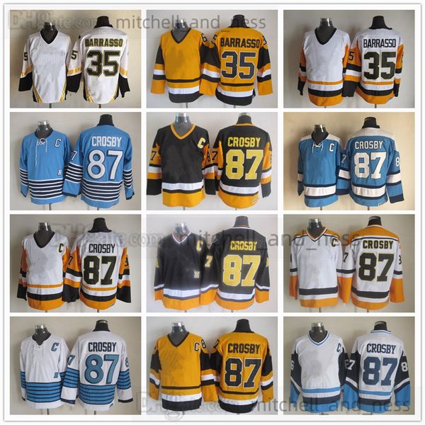 movie vintage hockey jersey retro ccm embroidery 87 sidney crosby jersey 35 tom barrasso jerseys, Black;red
movie vintage hockey jersey retro ccm embroidery 87 sidney crosby jersey 35 tom barrasso jerseys, Black;red