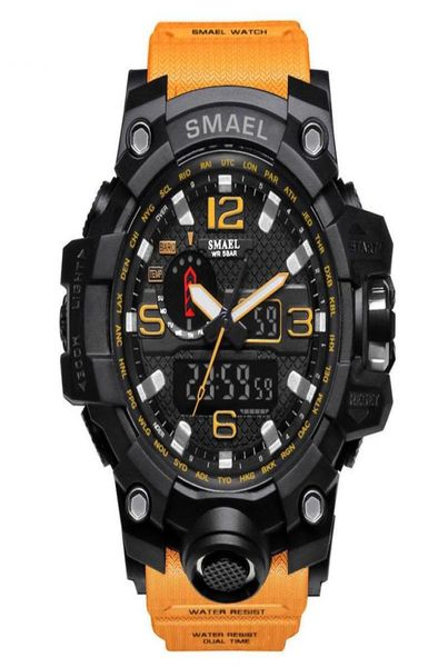 wristwatches casual men multifunction watches dual display dial outdoor waterproof sports watch brand vintage reloj deportivo4203607, Slivery;brown
wristwatches casual men multifunction watches dual display dial outdoor waterproof sports watch brand vintage reloj deportivo4203607, Slivery;brown