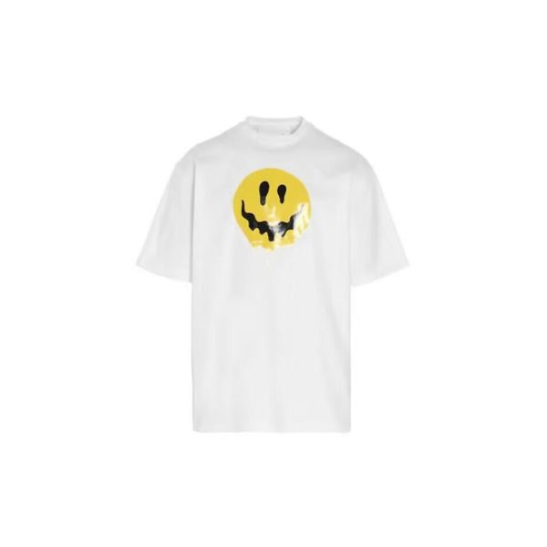 t shirt for men anti shrink luxury t shirts designed by a famous designer melting smiley face printing casual short sleeve gift recommended, White;black
t shirt for men anti shrink luxury t shirts designed by a famous designer melting smiley face printing casual short sleeve gift recommended, White;black