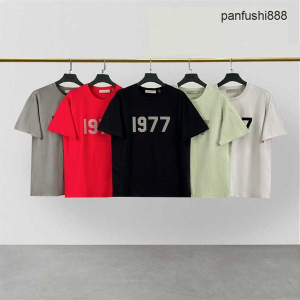 foggg versatile cool shirts fogg essennew flocking digital 1977 high street loose round neck short sleeve t-shirt for men and women, White;black
foggg versatile cool shirts fogg essennew flocking digital 1977 high street loose round neck short sleeve t-shirt for men and women, White;black