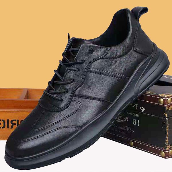 dress shoes leather men casual soft mens sneakers breathable lace up male driving plus size zapatos hombre 230320, Black
dress shoes leather men casual soft mens sneakers breathable lace up male driving plus size zapatos hombre 230320, Black