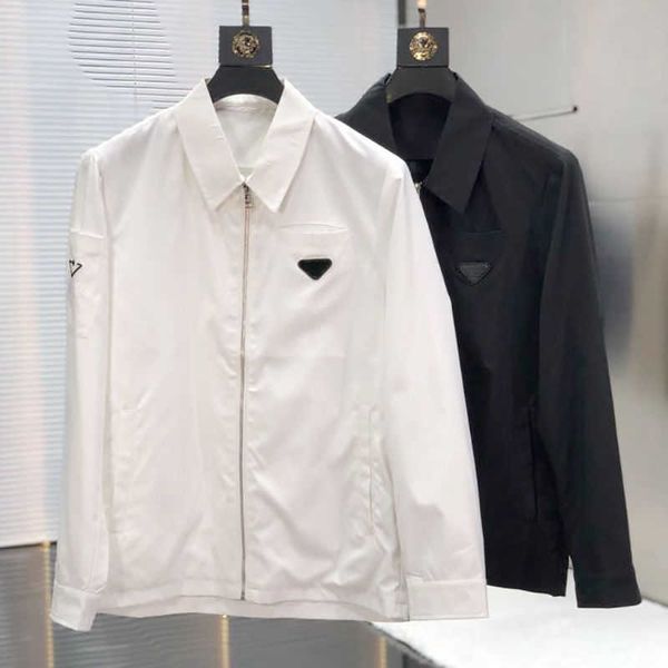 luxury designer jacket men trench coat classic logo embroidered zipper jacket nylon windbreaker casual polo jacket mens cardigan coats, Black;brown
luxury designer jacket men trench coat classic logo embroidered zipper jacket nylon windbreaker casual polo jacket mens cardigan coats, Black;brown