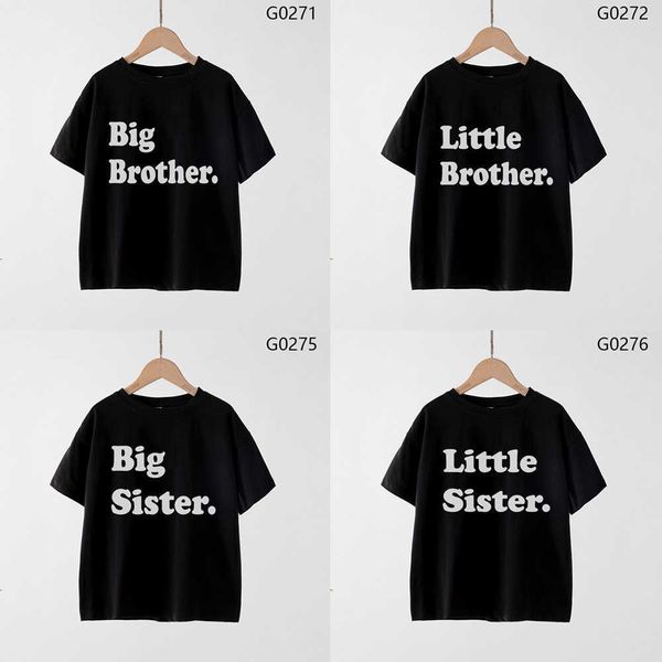 t-shirts big/little brother/sister summer t-shirt boys girls promoted to brothers/sisters anouncement t-shirts black clothes w0317, Blue
t-shirts big/little brother/sister summer t-shirt boys girls promoted to brothers/sisters anouncement t-shirts black clothes w0317, Blue