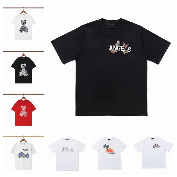 womens designer t shirt broken head bear short sleeves palms letters tshirt summer trend short sleeve shirts high street tee shirt same for, White
womens designer t shirt broken head bear short sleeves palms letters tshirt summer trend short sleeve shirts high street tee shirt same for, White