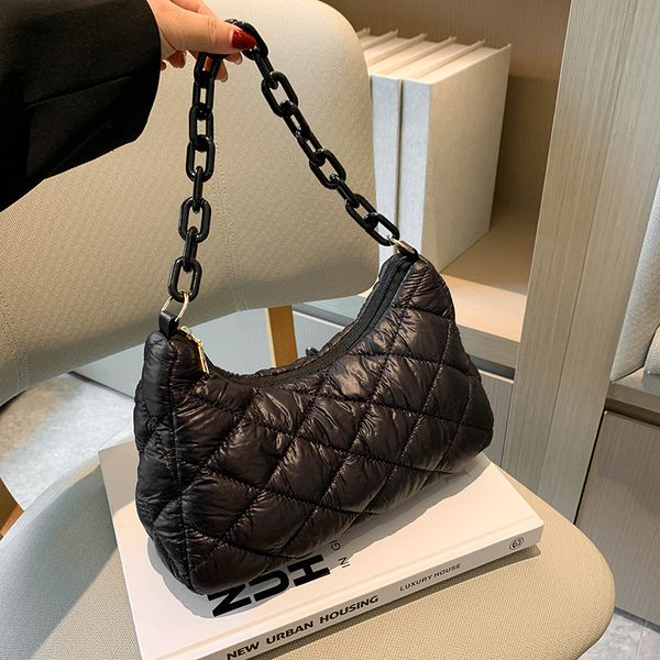 bags winter brand pu leather chain quilted padded totes luxury women handbags lady soft warm shoulder satchels
bags winter brand pu leather chain quilted padded totes luxury women handbags lady soft warm shoulder satchels
