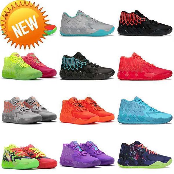 5a new boots lamelo ball 1 basketball shoes mb.01 be you lo ufo black blast rick and morty mens sneakers 40-46 
5a new boots lamelo ball 1 basketball shoes mb.01 be you lo ufo black blast rick and morty mens sneakers 40-46
