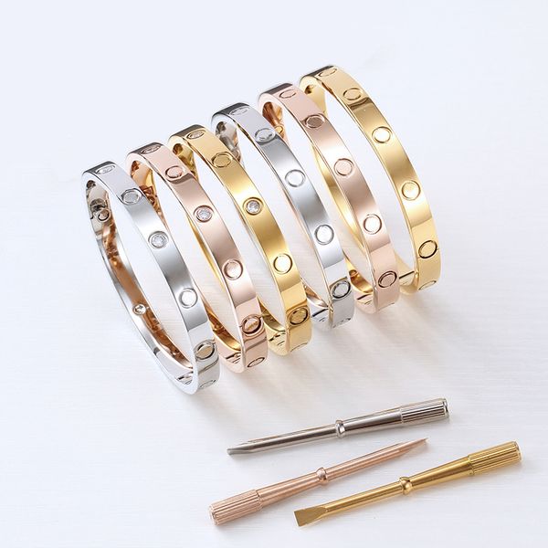women's men's bangle screw bracelets luxury designer bracelet titanium steel material 16cm 19cm accessories fashion bracelet chris, Black
women's men's bangle screw bracelets luxury designer bracelet titanium steel material 16cm 19cm accessories fashion bracelet chris, Black