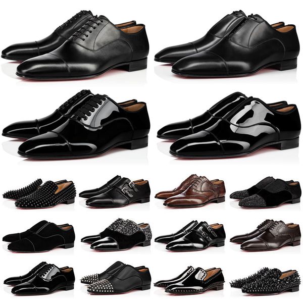 men loafers dress shoes designer sneakers triple black red brown oreo suede patent leather rivets slip on loafer wedding business party shoe
men loafers dress shoes designer sneakers triple black red brown oreo suede patent leather rivets slip on loafer wedding business party shoe