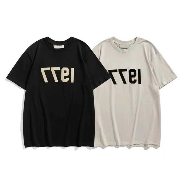 foggg casual cool shirts essendouble thread fogg fashion brand american loose fit men's cotton t-shirt high street 1977 short sleeve, White;black
foggg casual cool shirts essendouble thread fogg fashion brand american loose fit men's cotton t-shirt high street 1977 short sleeve, White;black