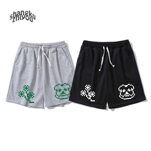 men's shorts summer new terry cotton pants men's and women's simple casual capris pants sports running pants, White;black
men's shorts summer new terry cotton pants men's and women's simple casual capris pants sports running pants, White;black