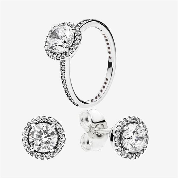 big cz diamond wedding ring and earring set with original box for pandora 925 sterling silver women rings & stud earrings327a, Slivery;golden
big cz diamond wedding ring and earring set with original box for pandora 925 sterling silver women rings & stud earrings327a, Slivery;golden