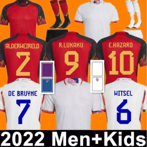 22 23belgium soccer jerseys t shirt women men kids kit witsel hazard lukaku de bruyne carrasco trossard doku football shirt player fans vers, White;black
22 23belgium soccer jerseys t shirt women men kids kit witsel hazard lukaku de bruyne carrasco trossard doku football shirt player fans vers, White;black