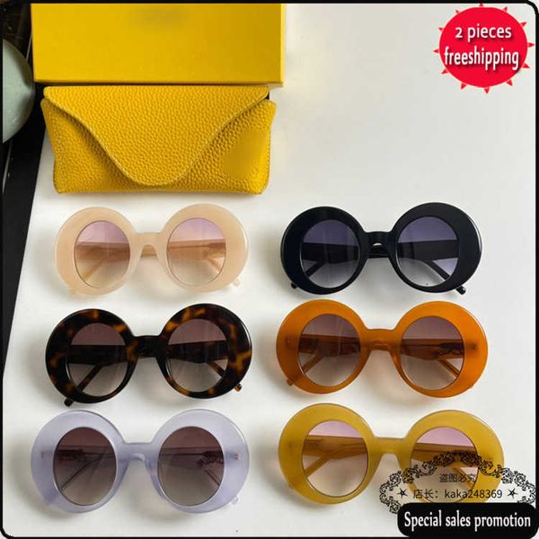 brand design sunglasses luo yijiafeng fashion sunglass female star same round frame male lw40089 uv400 sun glasses for women, White;black
brand design sunglasses luo yijiafeng fashion sunglass female star same round frame male lw40089 uv400 sun glasses for women, White;black