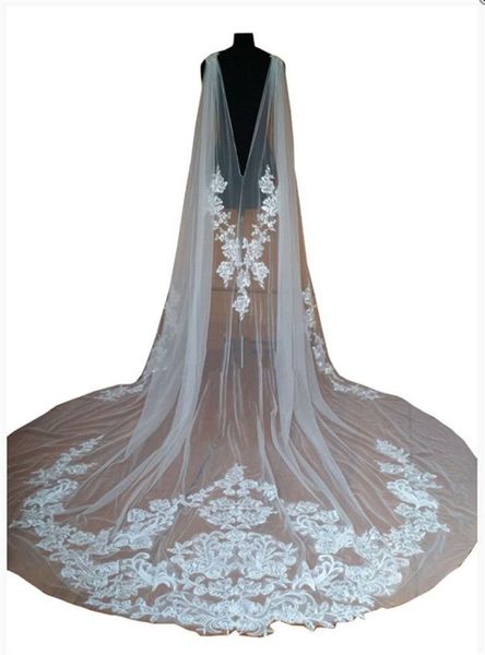 2018 bridal wedding shawl cloaks bolero cape lace jacket wraps white ivory shrug cathedral train 3m long veil7847324
2018 bridal wedding shawl cloaks bolero cape lace jacket wraps white ivory shrug cathedral train 3m long veil7847324