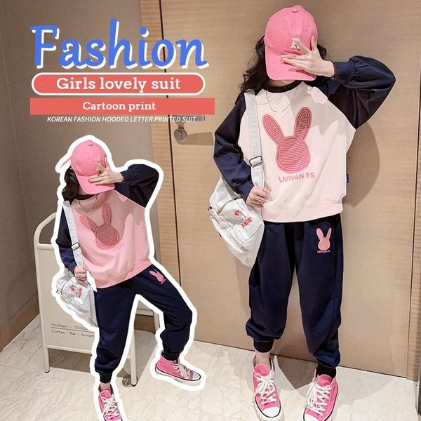 clothing sets spring girls lovely contrast cotton sweatshirt sweatpant school kids tracksuit students jogger suit child outfits 5 16years 23, White
clothing sets spring girls lovely contrast cotton sweatshirt sweatpant school kids tracksuit students jogger suit child outfits 5 16years 23, White