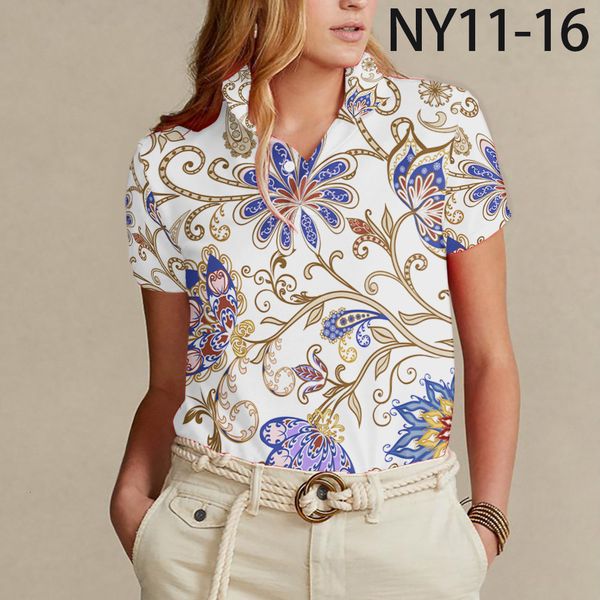 women's polos summer fashion button polo msshort sleeve t shirt hd digital print polyester breathable ladies 230317, White
women's polos summer fashion button polo msshort sleeve t shirt hd digital print polyester breathable ladies 230317, White