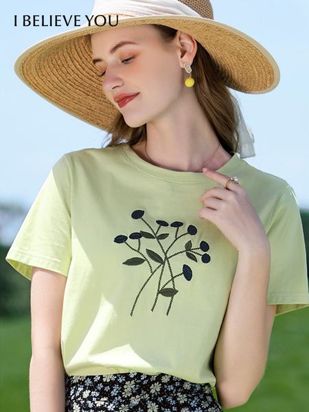 women's t-shirt i believe you summer 100% cotton t-shirt casual o-neck short sleeves embroidery office lady female clothing 2223014612, White
women's t-shirt i believe you summer 100% cotton t-shirt casual o-neck short sleeves embroidery office lady female clothing 2223014612, White