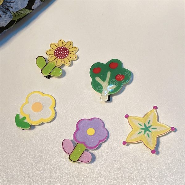 acrylic flower bangs clip candy color headdress korean style barrettes flower star hairpin women girls hair clips, Slivery;white
acrylic flower bangs clip candy color headdress korean style barrettes flower star hairpin women girls hair clips, Slivery;white