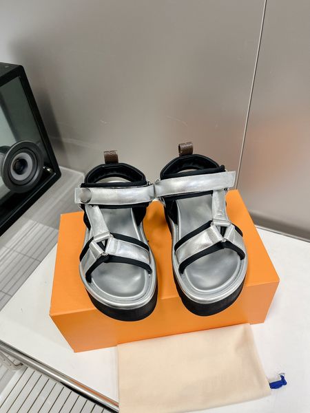 2023 sandals spring/summer new platform sandals comfortable high flat dad sandal shoes leather calf quilted slides summer grandad luxury san, Black
2023 sandals spring/summer new platform sandals comfortable high flat dad sandal shoes leather calf quilted slides summer grandad luxury san, Black