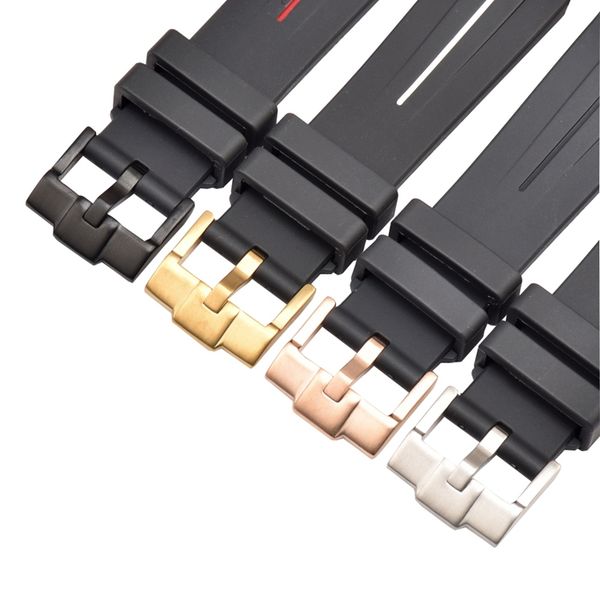 ro green watch strap watchband waterproof rubber new 20mm rose gold buckle constellation sports watch band universal tools, Black;brown
ro green watch strap watchband waterproof rubber new 20mm rose gold buckle constellation sports watch band universal tools, Black;brown