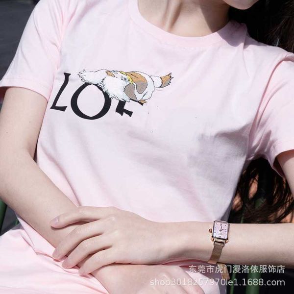 high edition 23lo * home new mobile castle co branded print short sleeve women's slim fit embroidery t-shirt, White;black
high edition 23lo * home new mobile castle co branded print short sleeve women's slim fit embroidery t-shirt, White;black