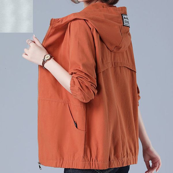women's jackets oversize 6xl windbreaker fashion outwear loose jacket spring 2023 for mother's clothes hiking 230317, Black;brown
women's jackets oversize 6xl windbreaker fashion outwear loose jacket spring 2023 for mother's clothes hiking 230317, Black;brown