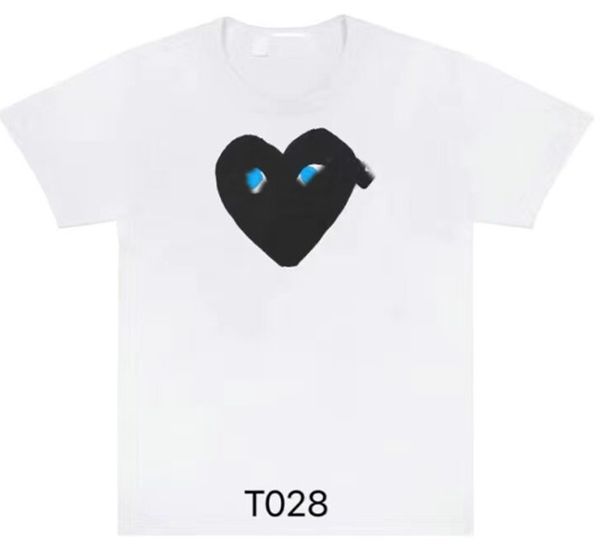 men's t-shirts fashion mens play t shirt designer red heart commes casual women s des badge, White;black
men's t-shirts fashion mens play t shirt designer red heart commes casual women s des badge, White;black