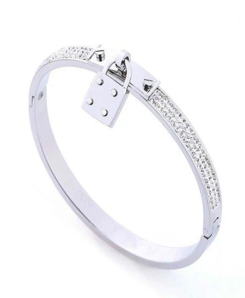 designer jewelry for women bracelets stainless steel cuff bracelet pave silver rose gold tone charms lock bangle jewel1466670, Black
designer jewelry for women bracelets stainless steel cuff bracelet pave silver rose gold tone charms lock bangle jewel1466670, Black