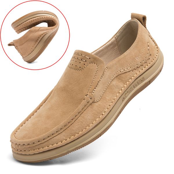 dress shoes genuine leather men casual luxury brand men's loafers moccasins breathable slip on grey driving plus size 3844 230320, Black
dress shoes genuine leather men casual luxury brand men's loafers moccasins breathable slip on grey driving plus size 3844 230320, Black
