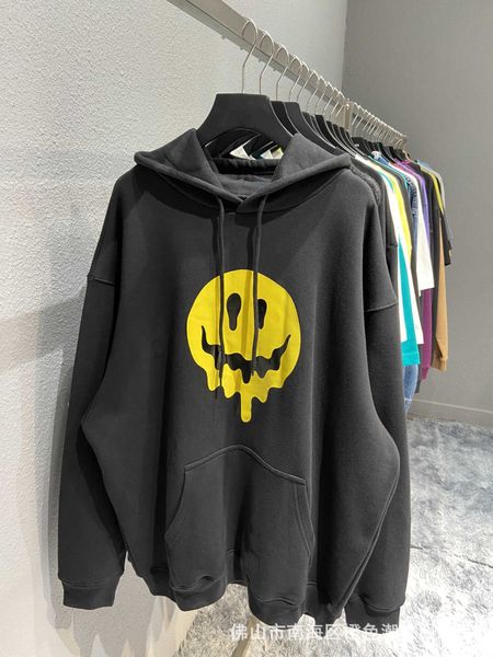 women's hoodies paris fashion brand autumn and winter new b family high version smiling face printing skull embroidery hooded sweater f, Black
women's hoodies paris fashion brand autumn and winter new b family high version smiling face printing skull embroidery hooded sweater f, Black