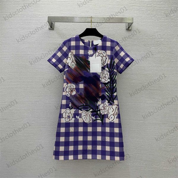 short sleeve dress color contrast plaid printed crewneck casual dress back zipper open fashion joker a-line maxiskit 2 colors dress women, Black;gray
short sleeve dress color contrast plaid printed crewneck casual dress back zipper open fashion joker a-line maxiskit 2 colors dress women, Black;gray