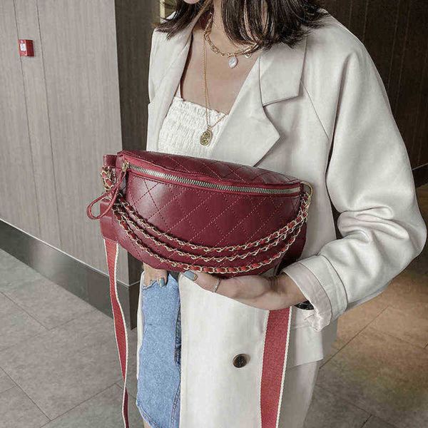 korean lingge women's bag new messenger fashion chain chest waist versatile s 220722
korean lingge women's bag new messenger fashion chain chest waist versatile s 220722