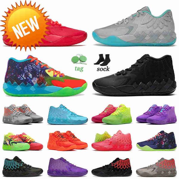 5a lamelo ball 1 mb.01 men basdketball shoes rick and morty lo ufo not from here queen city ricks mortys mb 01 melo designer fashion outdoor, Black
5a lamelo ball 1 mb.01 men basdketball shoes rick and morty lo ufo not from here queen city ricks mortys mb 01 melo designer fashion outdoor, Black