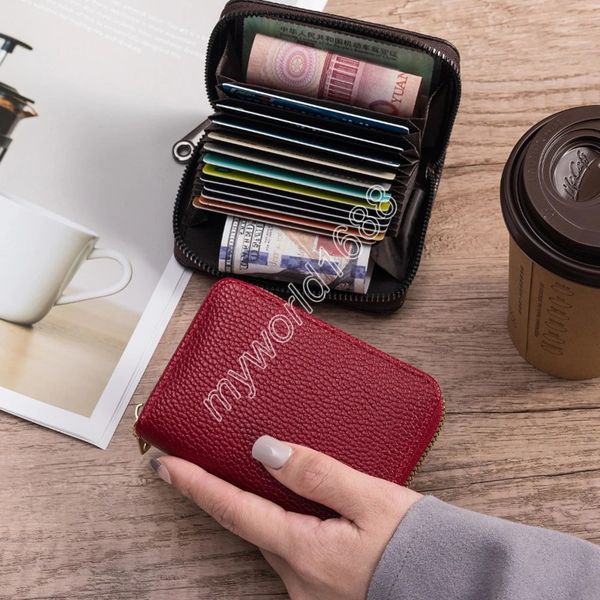 9/11 cards holders pu anti degaussing coin pouch zipper wallet bag organ business bank credit id cards holder cover organizer, Brown;gray
9/11 cards holders pu anti degaussing coin pouch zipper wallet bag organ business bank credit id cards holder cover organizer, Brown;gray